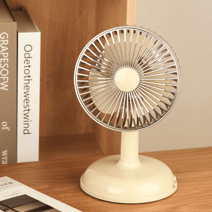 可愛すぎる！オシャレ部屋に変身♪ レトロ調 ミニ扇風機 キャンディーファン レトロなミニ扇風機｜かわいい おしゃれ 韓国雑貨 インテリア