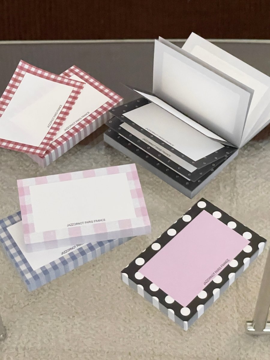 BR-10196-Little Rooms select-JAZZ OR NOT メモパッド｜Memo pads French Comfy