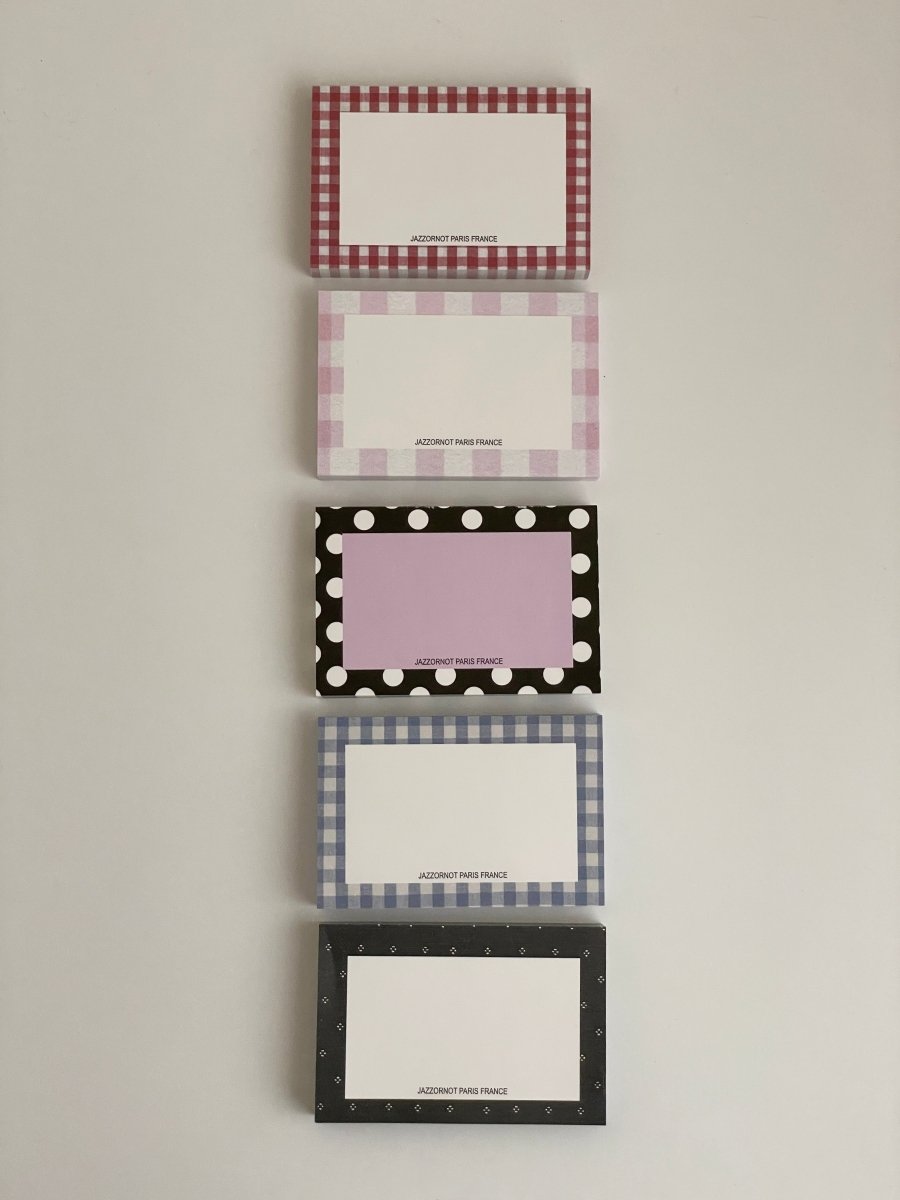 BR-10196-Little Rooms select-JAZZ OR NOT メモパッド｜Memo pads French Comfy