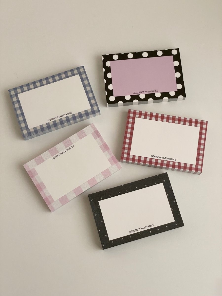 BR-10196-Little Rooms select-JAZZ OR NOT メモパッド｜Memo pads French Comfy
