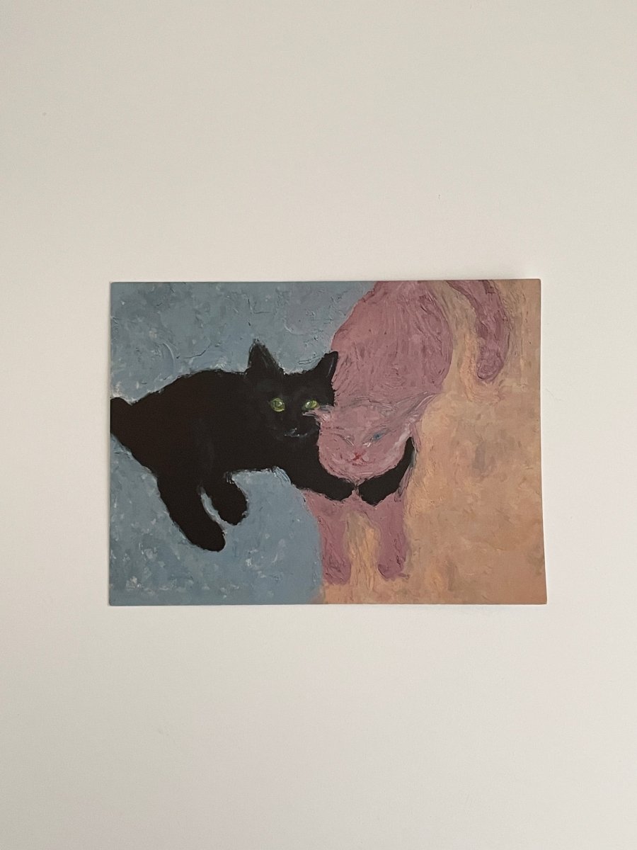 BR-10201-Little Rooms select-JAZZ OR NOT ポストカード｜Ballet Cats Big Postcard