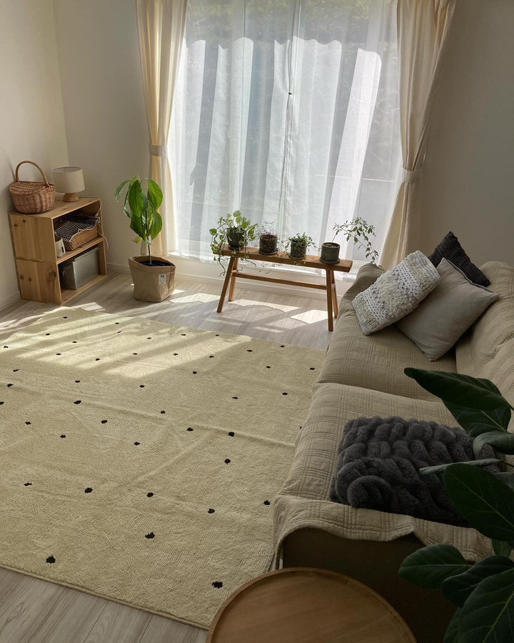 little rooms mellow 洗える あんしん抗菌ラグ line little-rooms-select-br-4448-