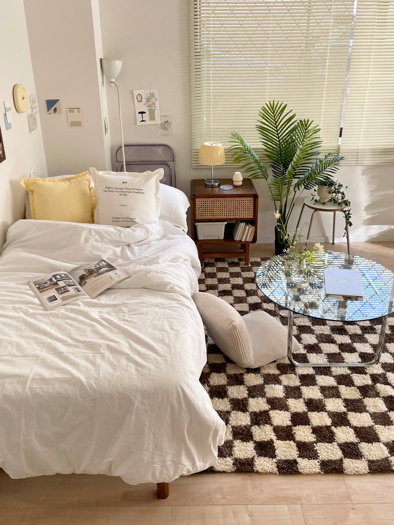 BR-5503-Little Rooms select-moroccan チェッカーラグ