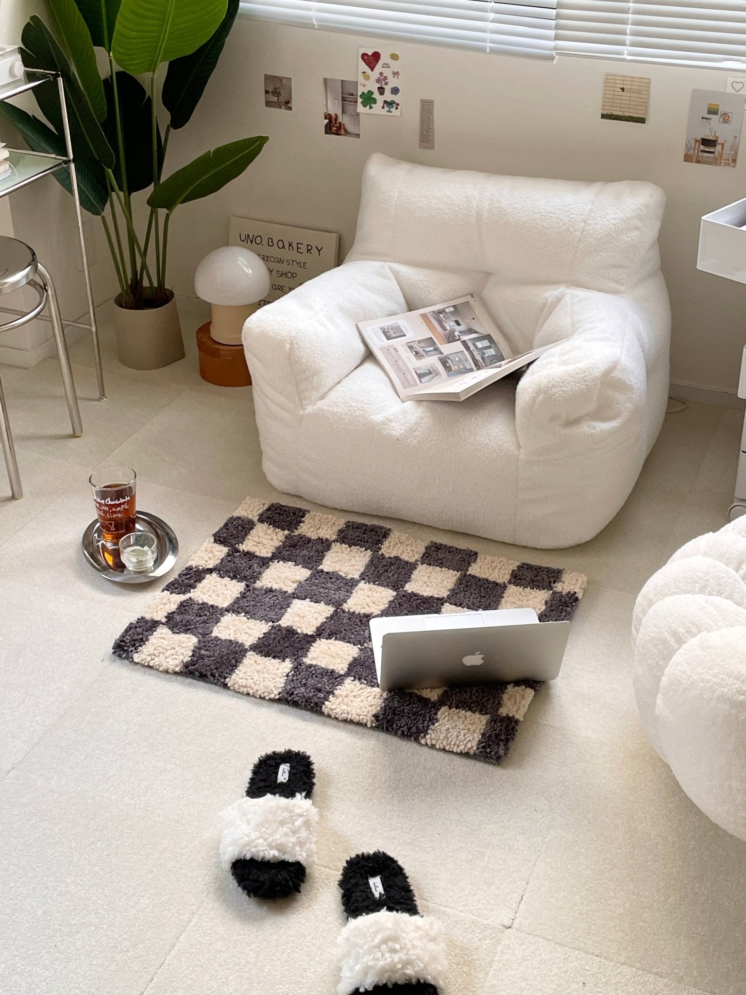 BR-5505-Little Rooms select-moroccan チェッカーラグ
