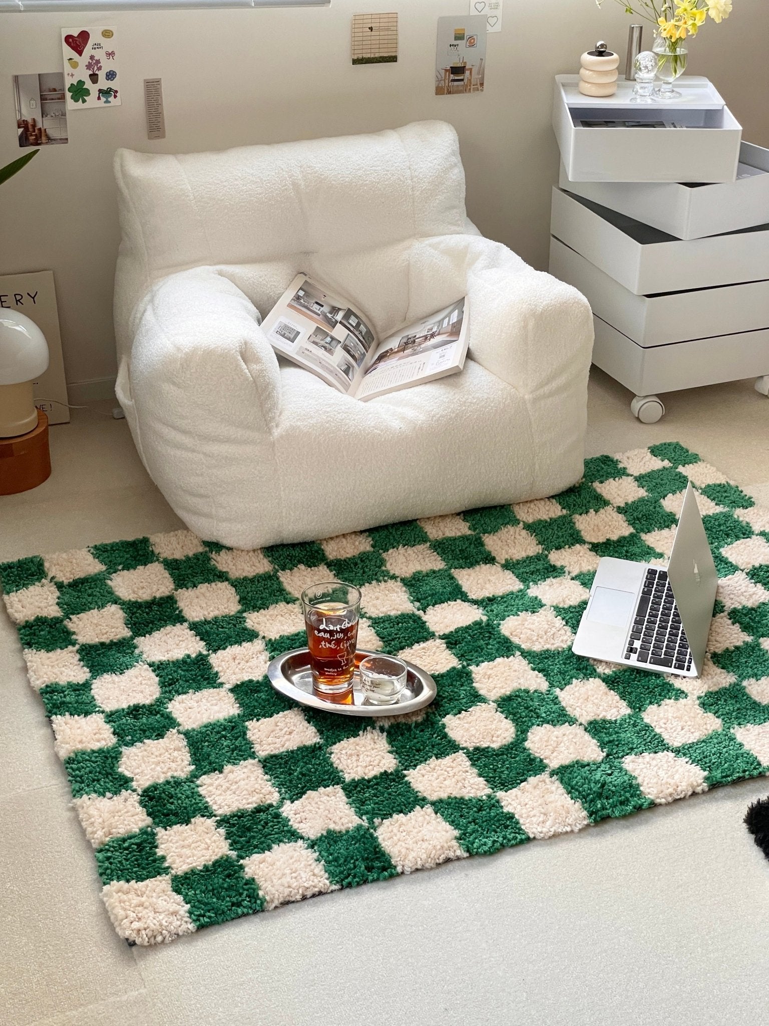 BR-5505-Little Rooms select-moroccan チェッカーラグ