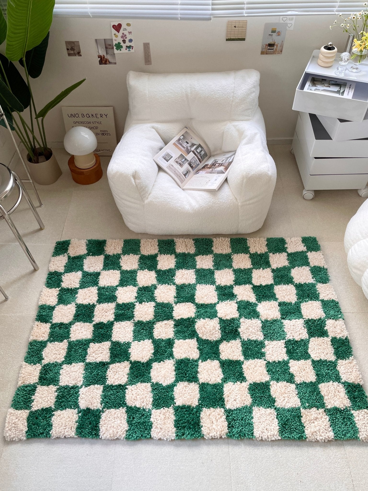 BR-5505-Little Rooms select-moroccan チェッカーラグ