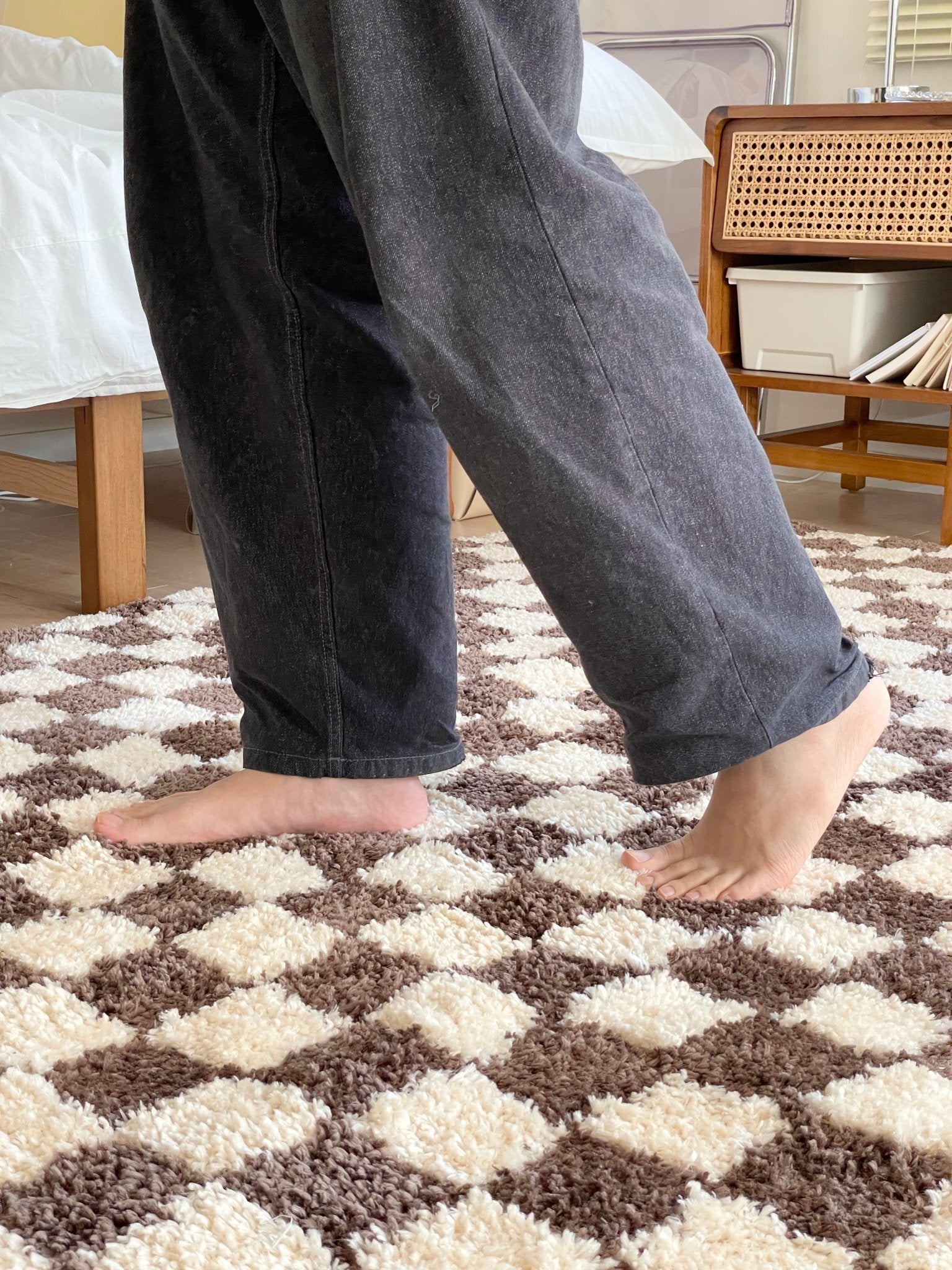 BR-5505-Little Rooms select-moroccan チェッカーラグ