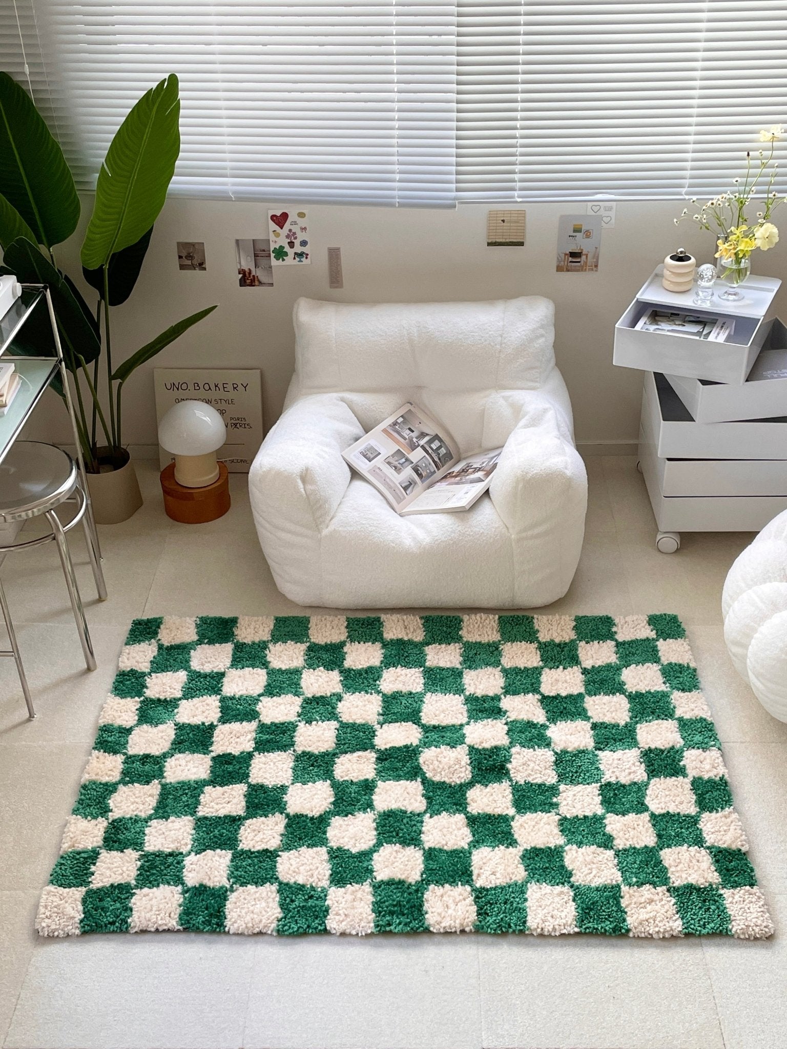 BR-5505-Little Rooms select-moroccan チェッカーラグ