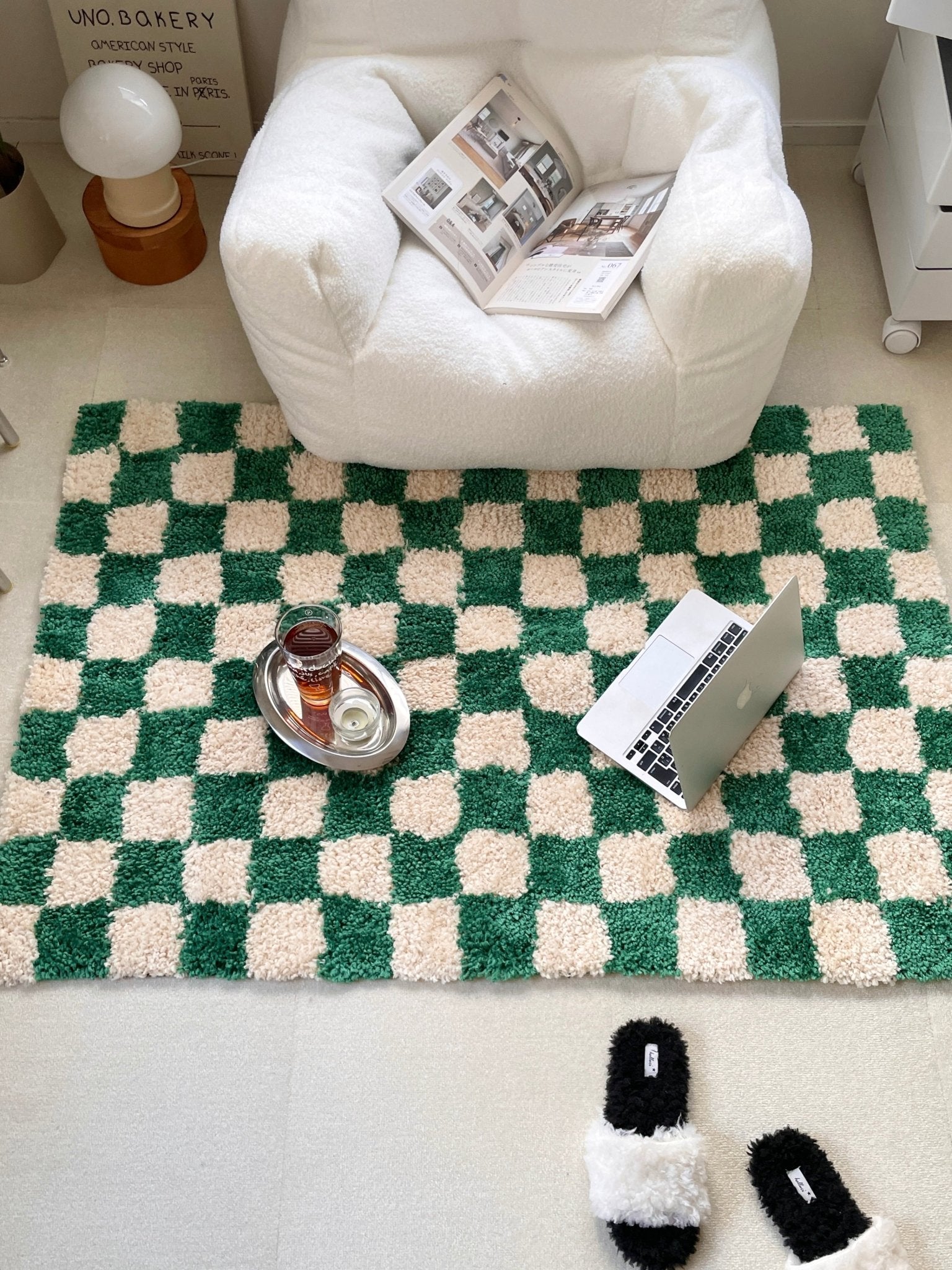 BR-5505-Little Rooms select-moroccan チェッカーラグ