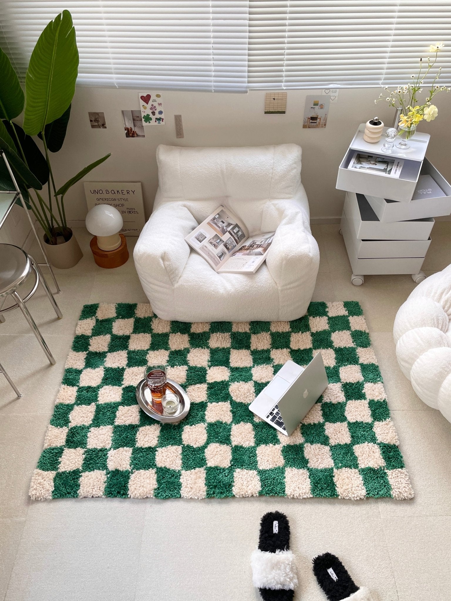 BR-5505-Little Rooms select-moroccan チェッカーラグ