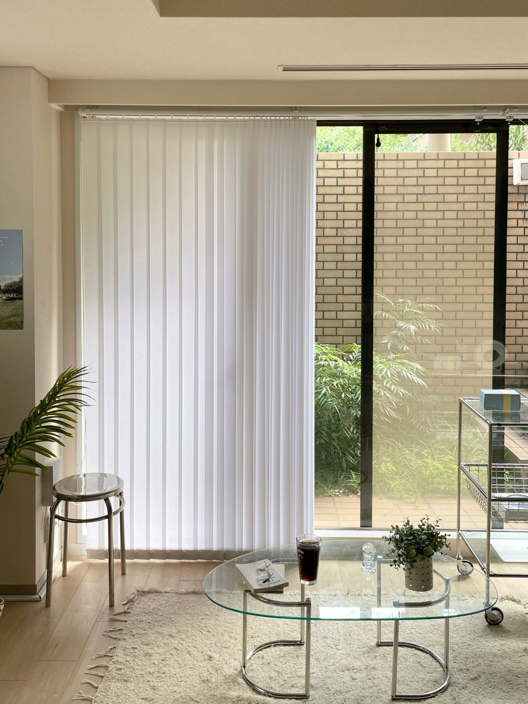 フルオーダー 彩光バーチカルブラインド 賃貸OK スタイリッシュ