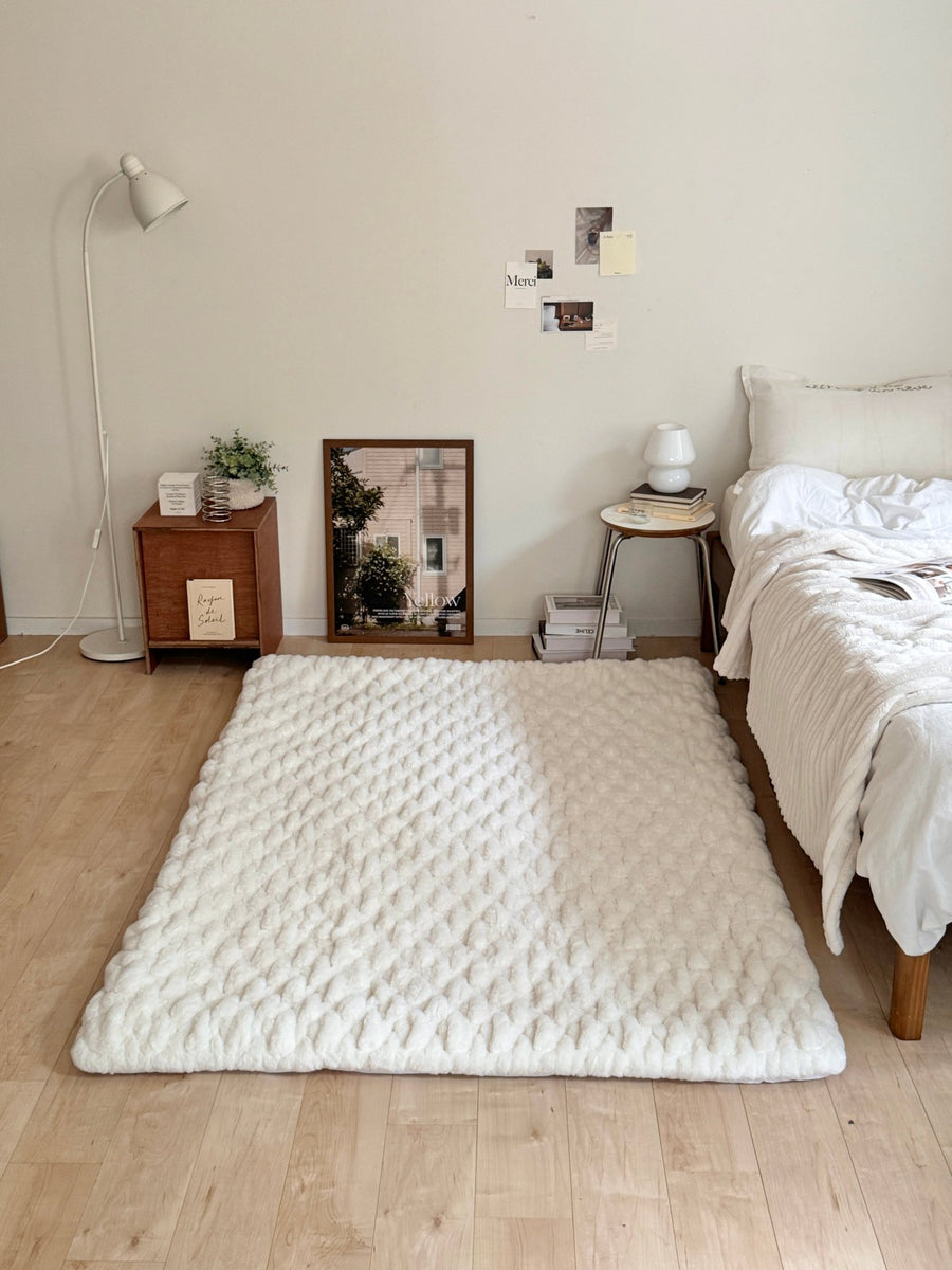 モダンなミニマリストの豪華なカーペットの寝室 【公式通販】