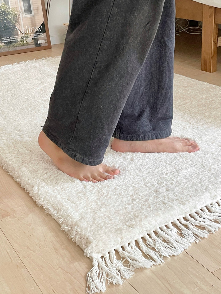 117×206 クリーム×焦茶ブラウン メダリオン トルコヴィンテージラグ