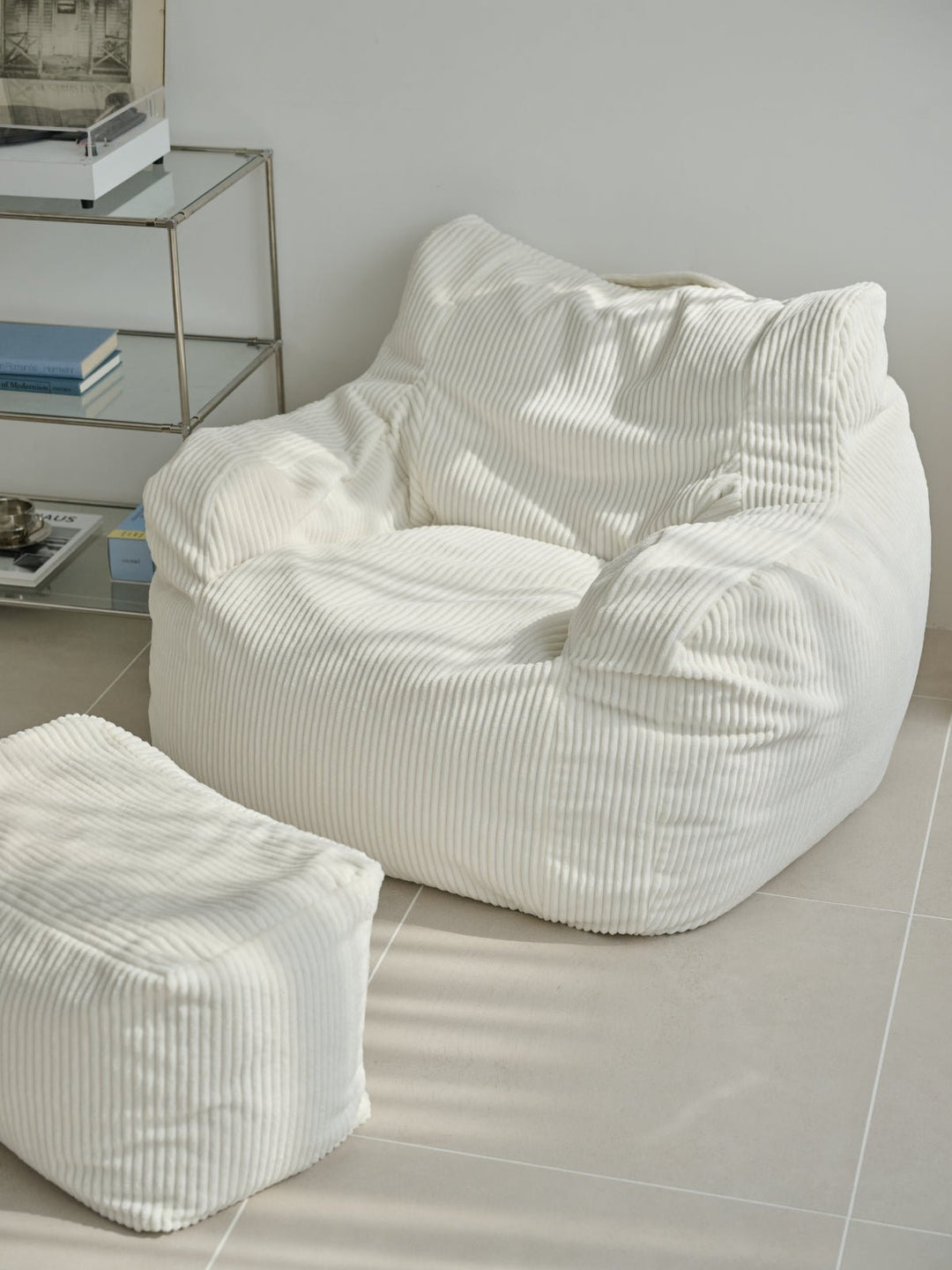 ※やぶん※Loosy HUGME 1人掛け ビーズソファ IVORY loosy-or-5622-184203_1080x.jpg