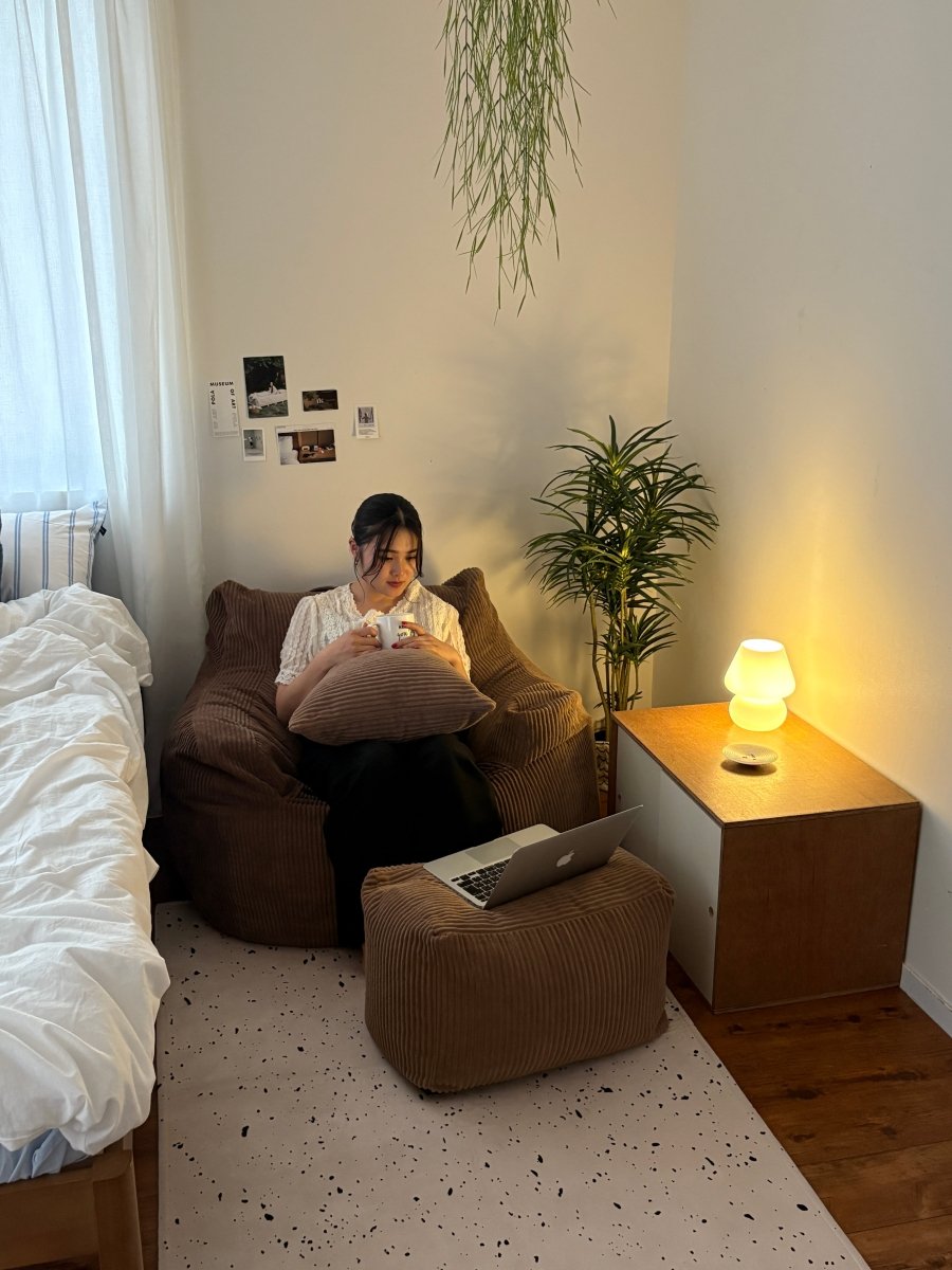 OR - 5930 - LOOSY - HUGME クッションカバー Brown