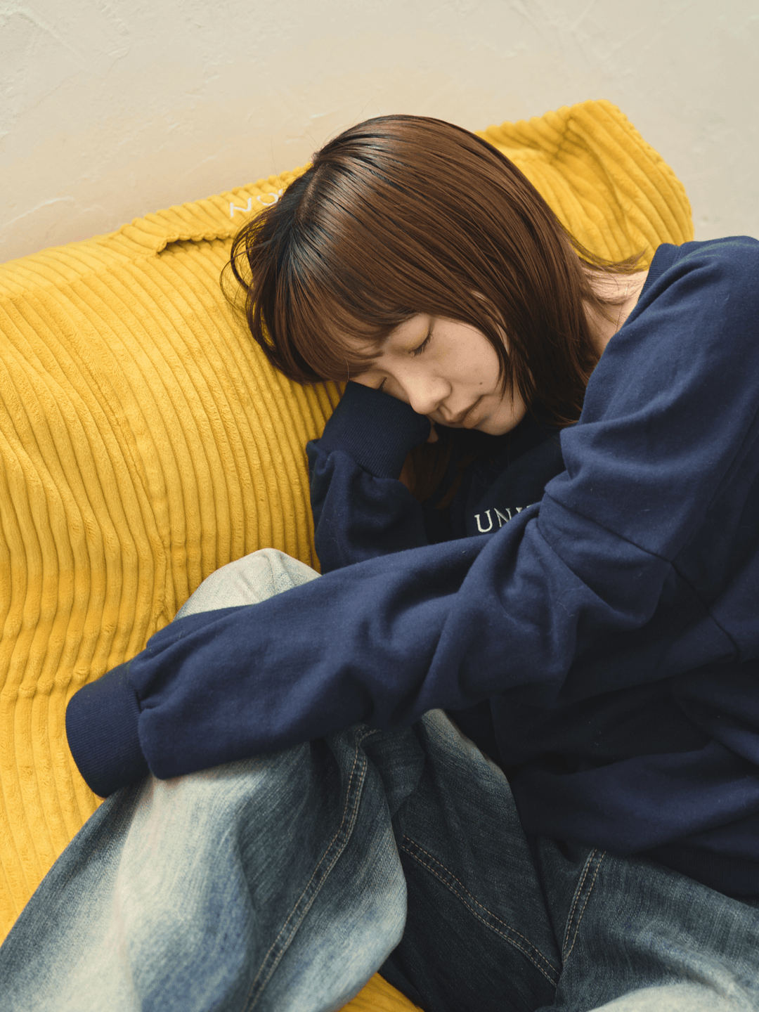 LOOSY 1人掛けビーズソファ Mustard|1人用ソファ おしゃれ 一人暮らし LOOSY 1人掛けビーズソファ Mustard|1人用ソファ おしゃれ 一人暮らし