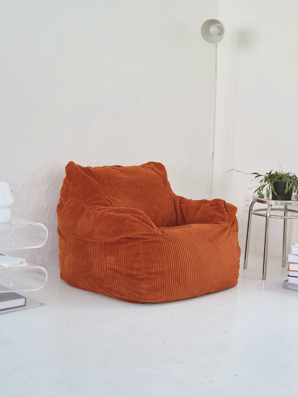 LOOSY 1人掛けビーズソファ Blood Orange