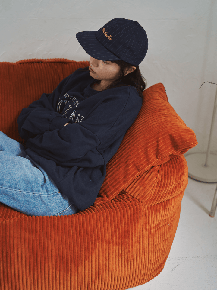 LOOSY クッションカバー Blood Orange｜洗濯可 おしゃれ 一人暮らし 二