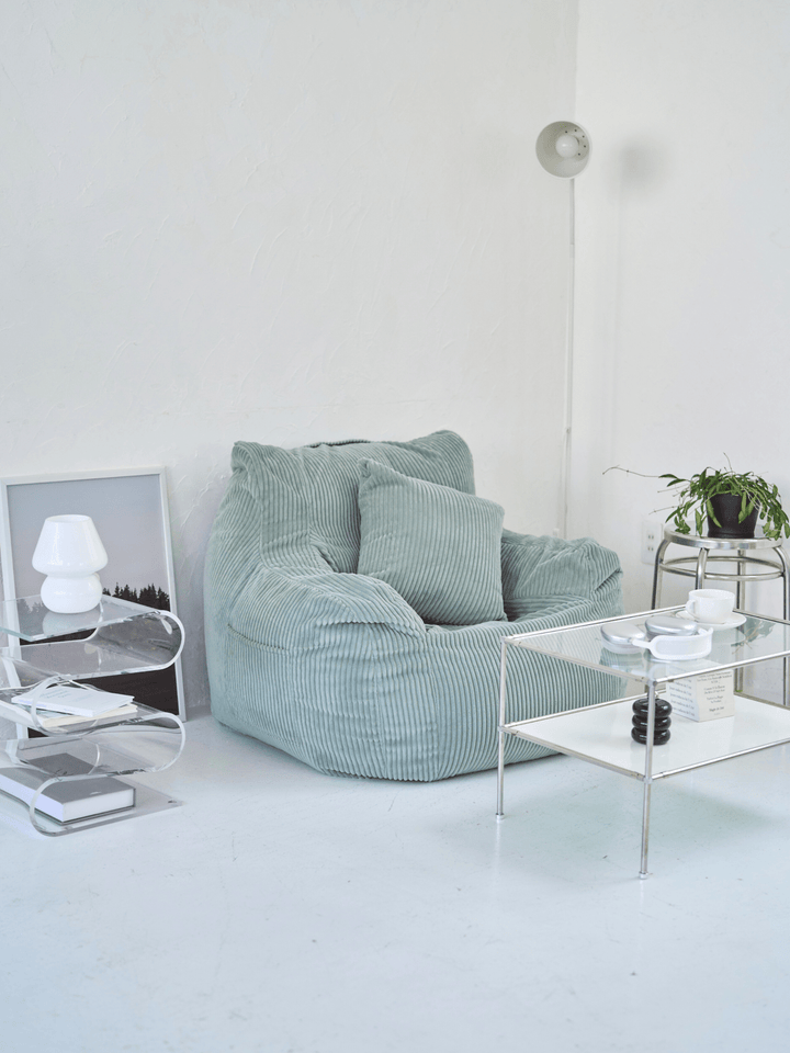 LOOSY 1人掛けビーズソファ Mint|1人用ソファ おしゃれ 一人暮らし 二 LOOSY 1人掛けビーズソファ Mint|1人用ソファ おしゃれ 一人暮らし 二