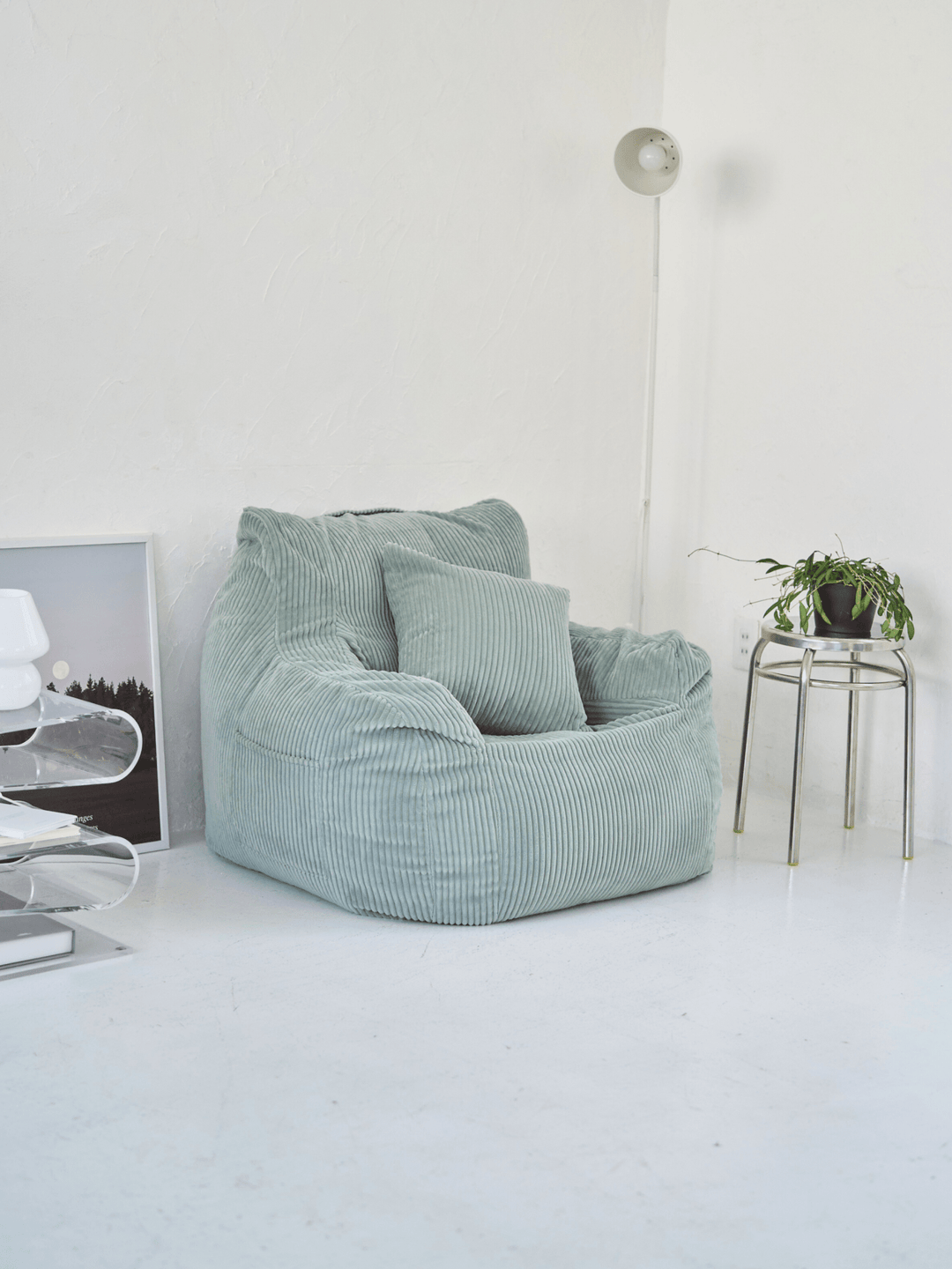 *lilly*LOOSY HUGME 1人掛けビーズソファ LOOSY 1人掛けビーズソファ Mint|1人用ソファ おしゃれ