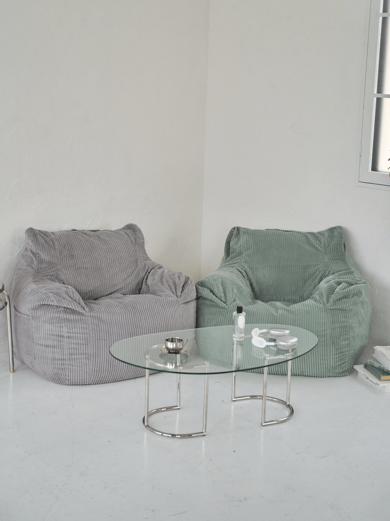 LOOSY 1人掛けビーズソファ Gray|1人用ソファ おしゃれ 一人暮らし 二 LOOSY 1人掛けビーズソファ Gray|1人用ソファ おしゃれ 一人暮らし 二