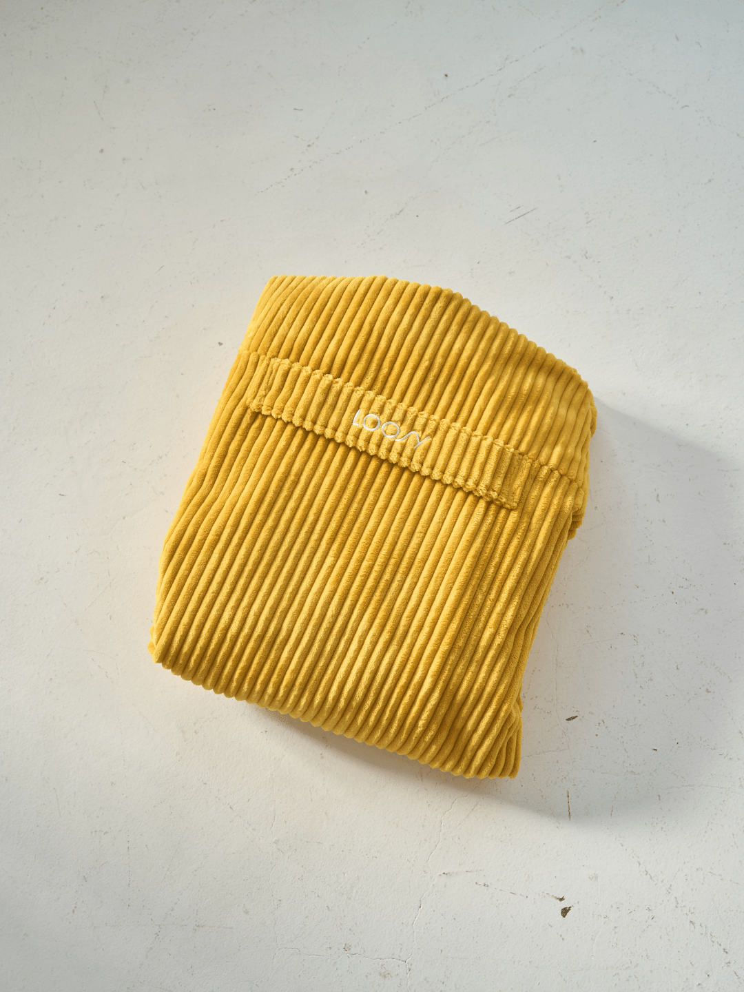 LOOSY 1人掛けビーズソファ 付替カバー Mustard｜1人用ソファ おしゃれ