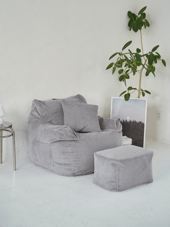 loosy オットマン　専用 LOOSY ビーズオットマン Beige｜スツール おしゃれ 一人暮らし