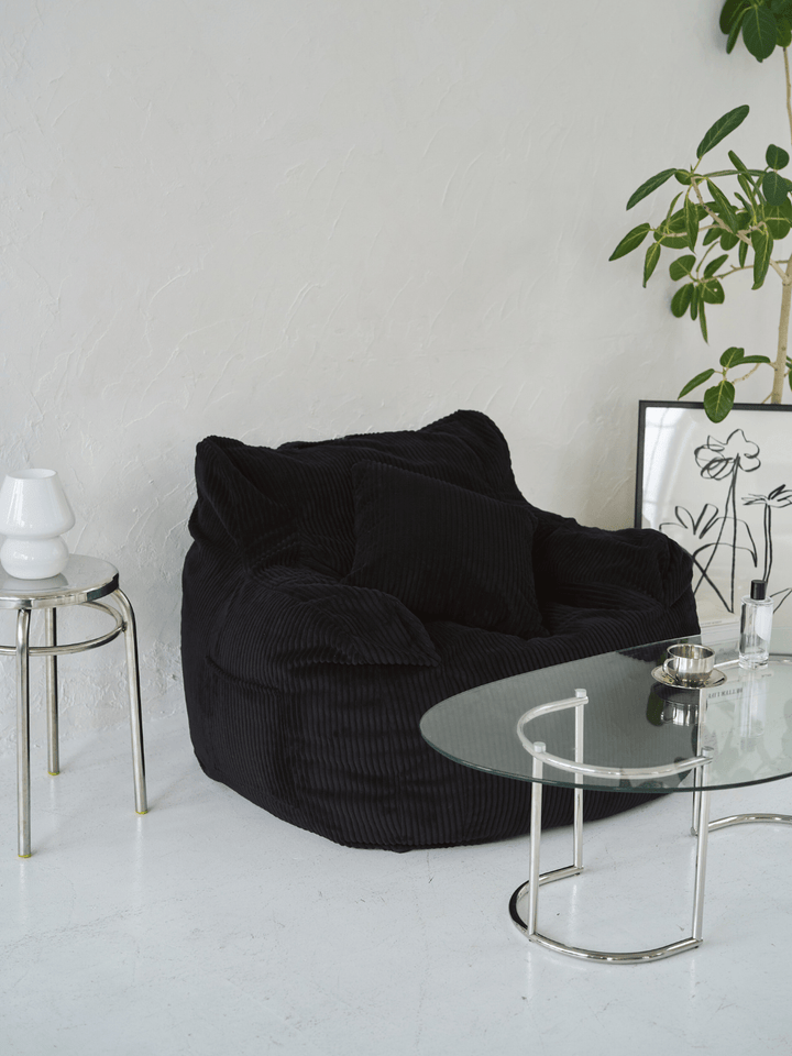 LOOSY1人掛けビーズソファ GOOD THING × LOOSYコラボ 1人掛けビーズソファ Check｜1人用