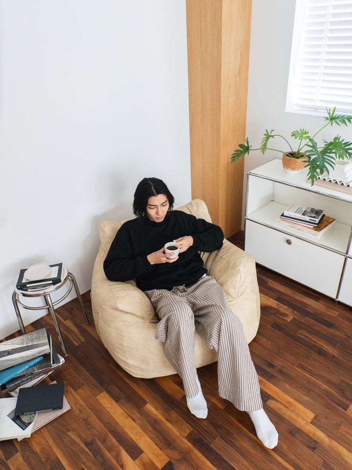 GOOD THING × LOOSYコラボ 1人掛けビーズソファ 付替カバー Matte