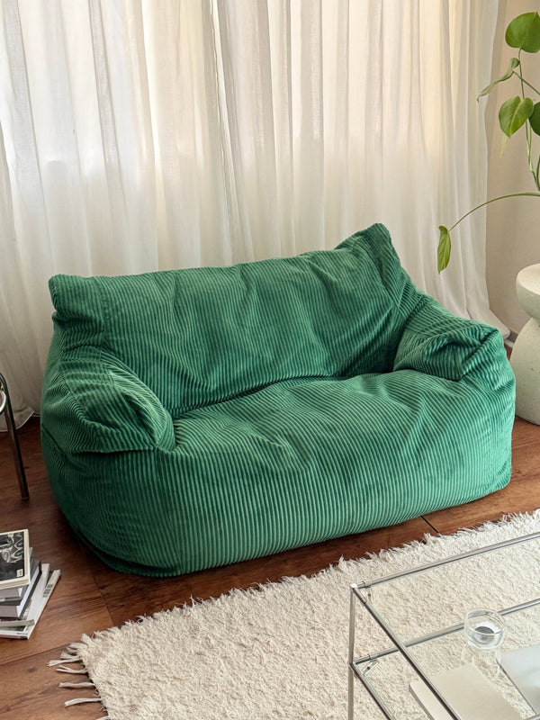 LOOSY 2人掛けビーズソファ Green