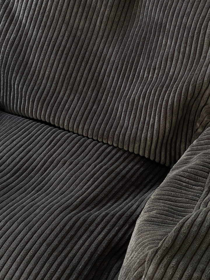 LOOSY 2人掛けビーズソファ Charcoal｜2人用ソファ おしゃれ