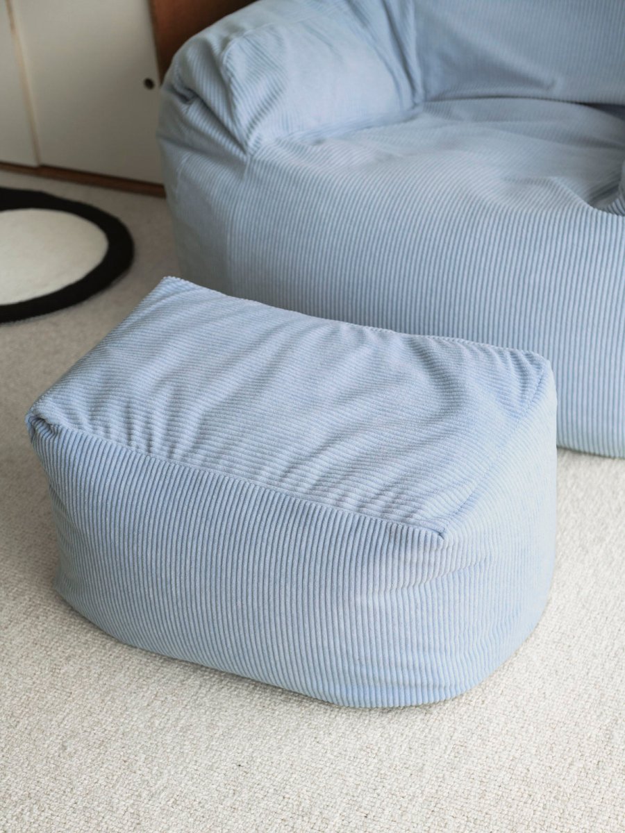 OR - 9040 - LOOSY - HUGME ビーズオットマン 付替カバー Powder Blue