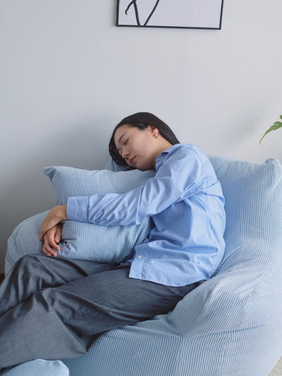OR - 9045 - LOOSY - HUGME クッションカバー Powder Blue