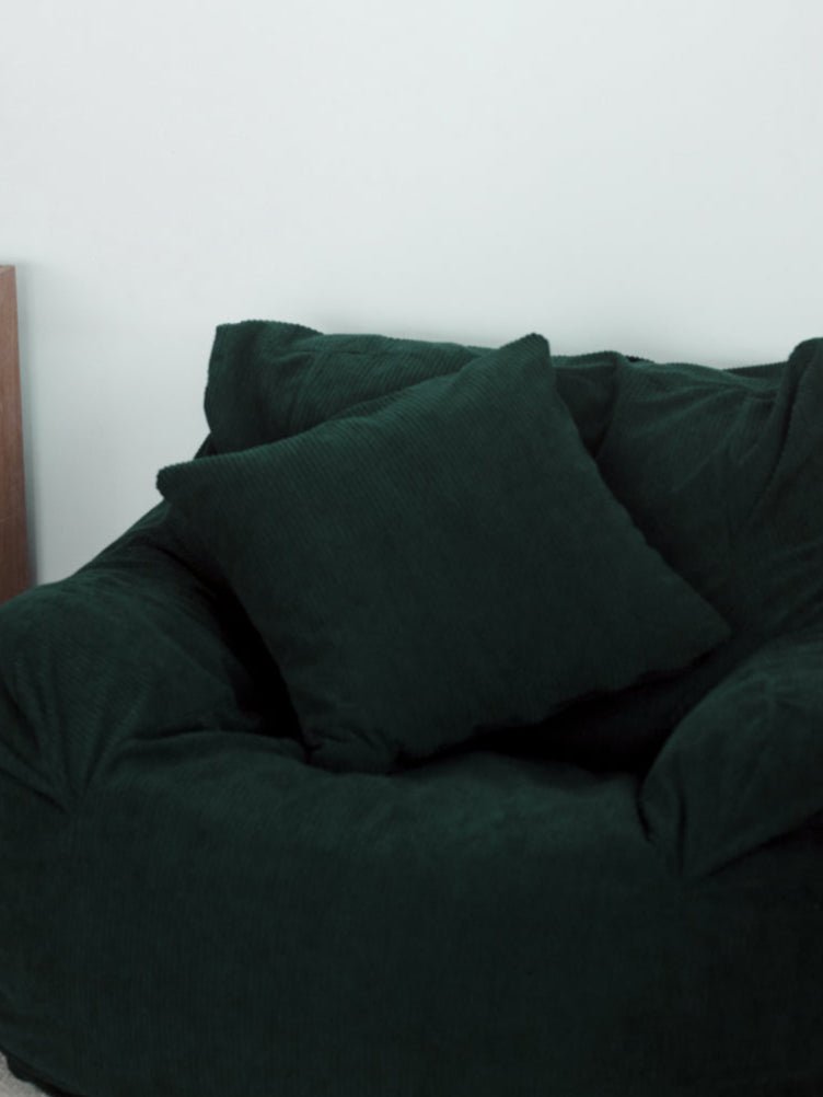OR - 9047 - LOOSY - HUGME クッションカバー Dark Green