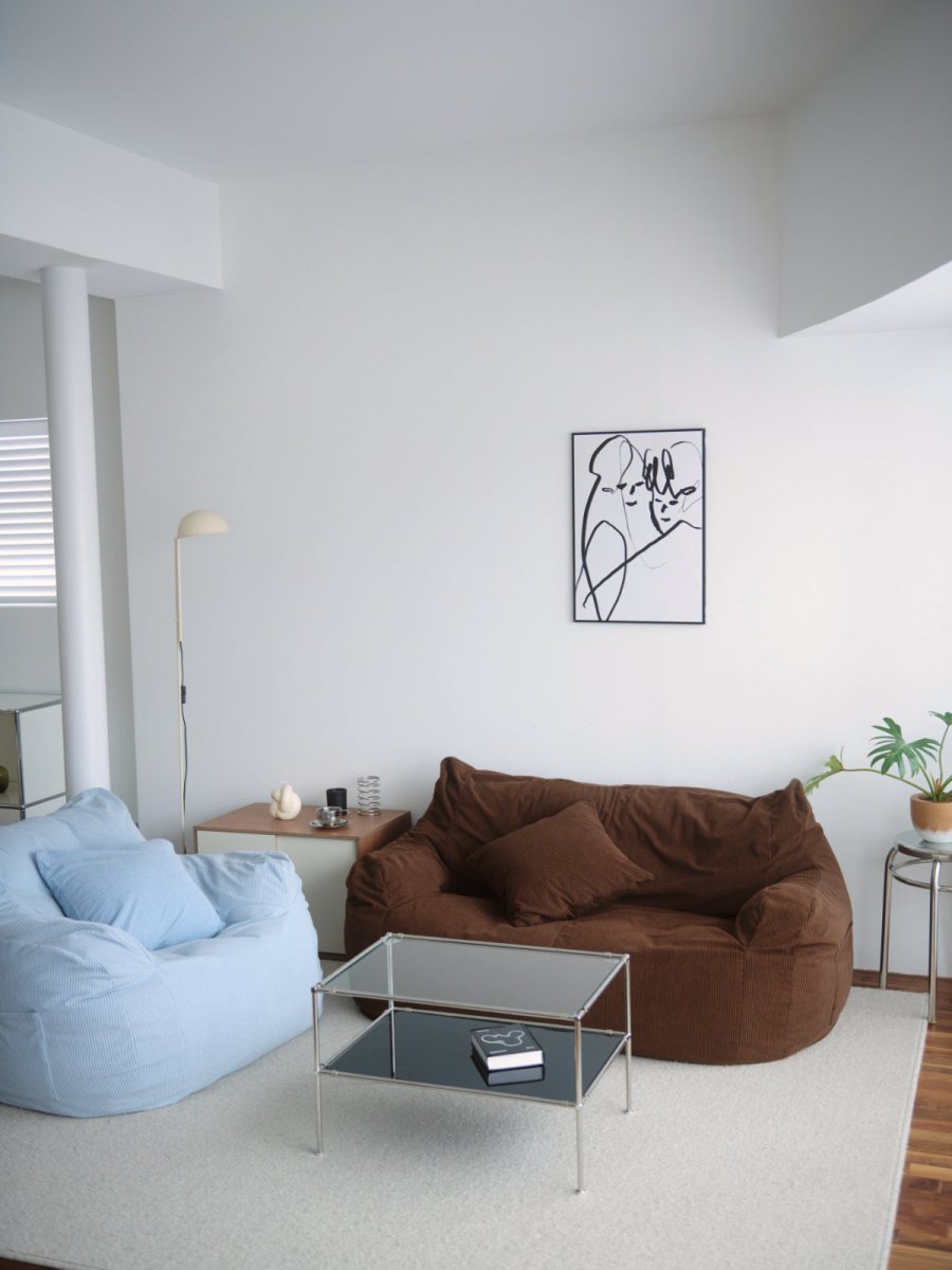 OR - 9048 - LOOSY - HUGME クッションカバー Dark Brown