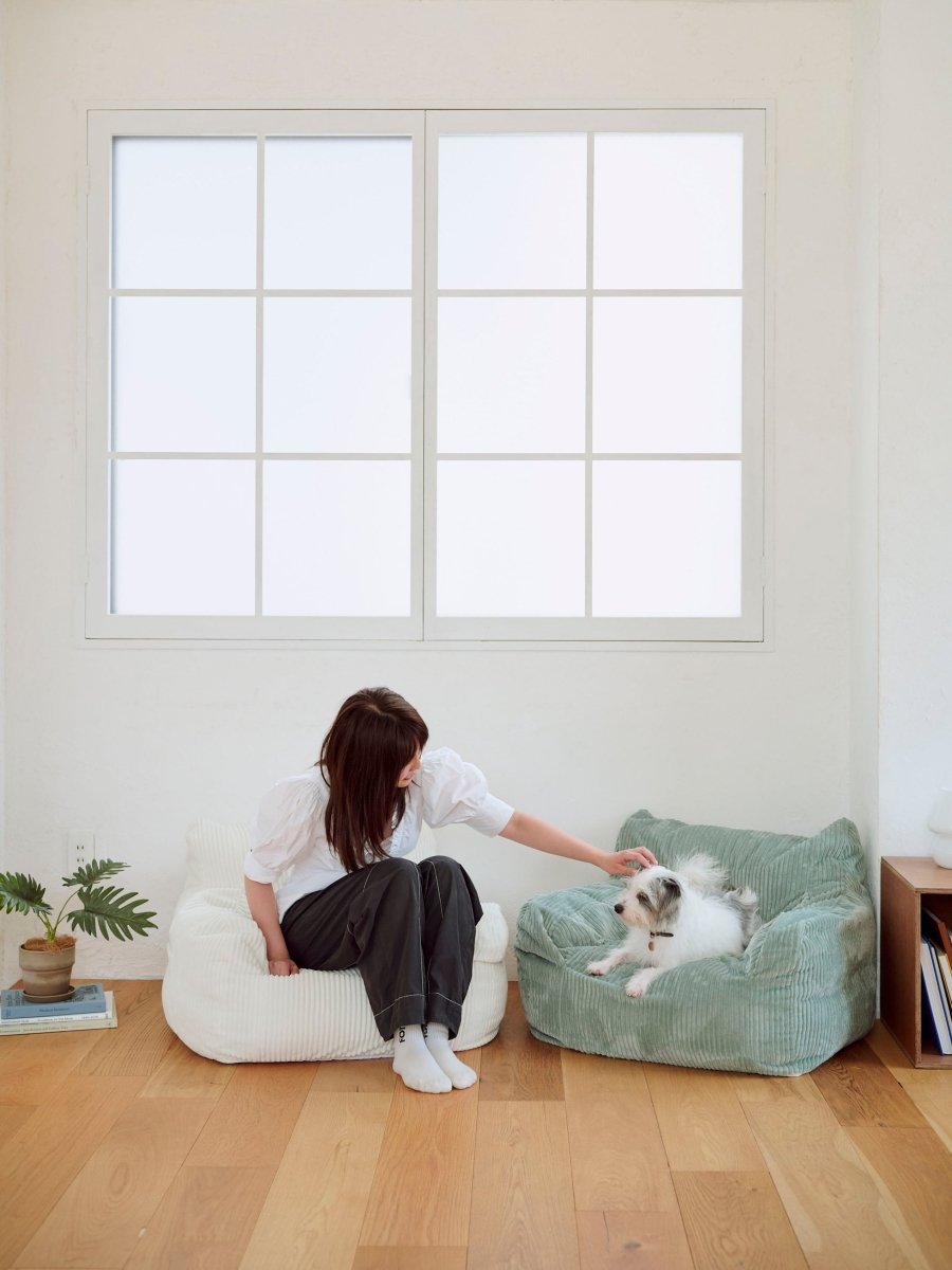 Loosy HUGME 1人掛け ビーズソファ IVORY HUGME 1人掛けビーズソファ IVORY #LOOSY #ルージー #beanbag