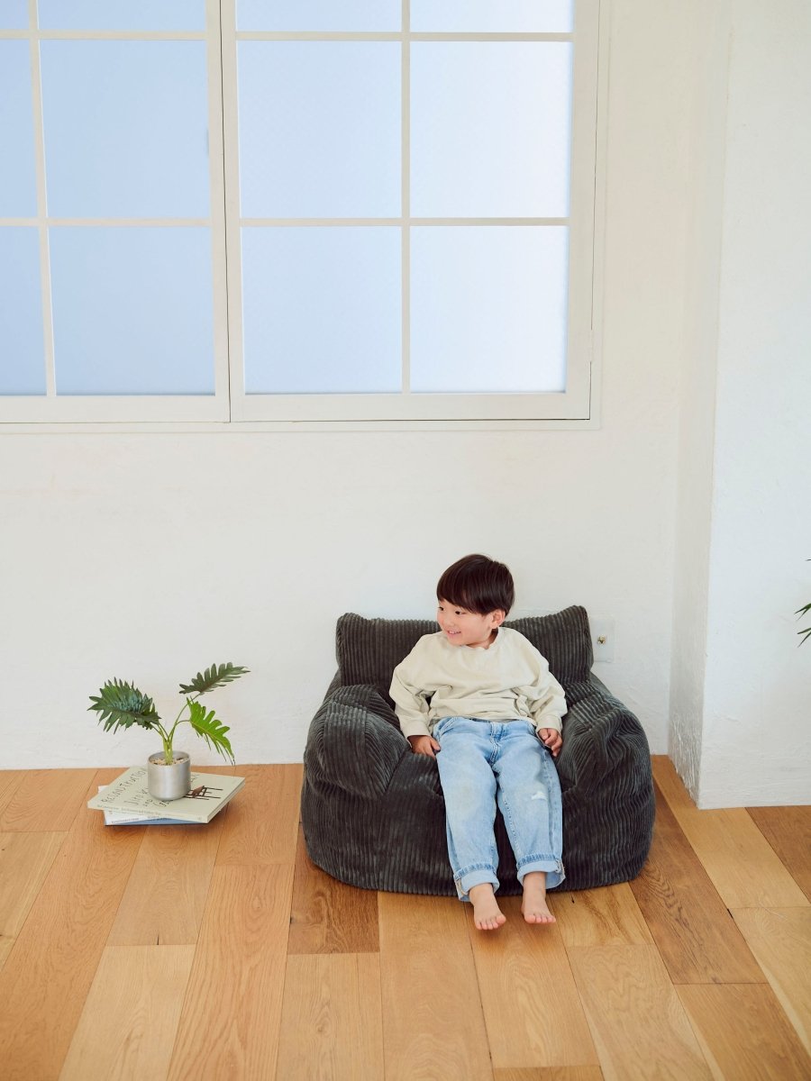 LOOSY 1人掛けビーズソファ チャコール loosy-se-6590-338330_1080x.png