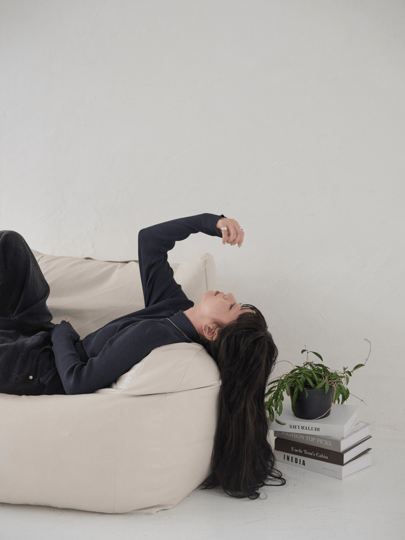 LOOSY HUGME 一人がけビーズソファーIVORY LOOSY HUGME 一人がけビーズソファーIVORY