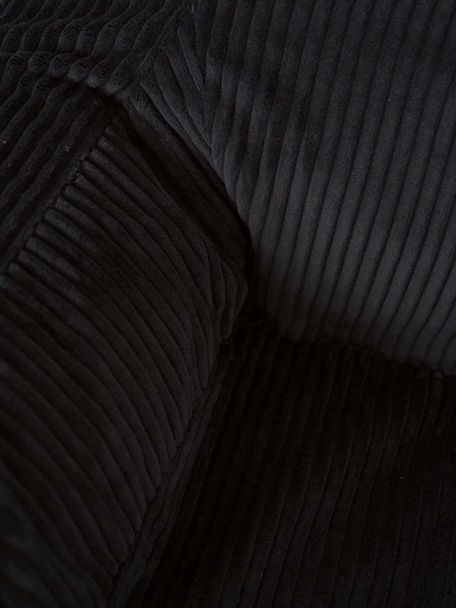 SE-7122 - LOOSY - LOOSY 1人掛けビーズソファ Black