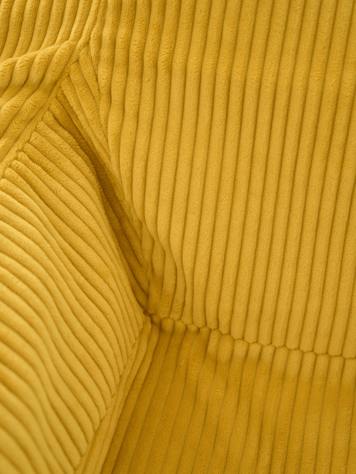 LOOSY 2人掛けビーズソファ Mustard｜2人用ソファ おしゃれ 一人暮らし