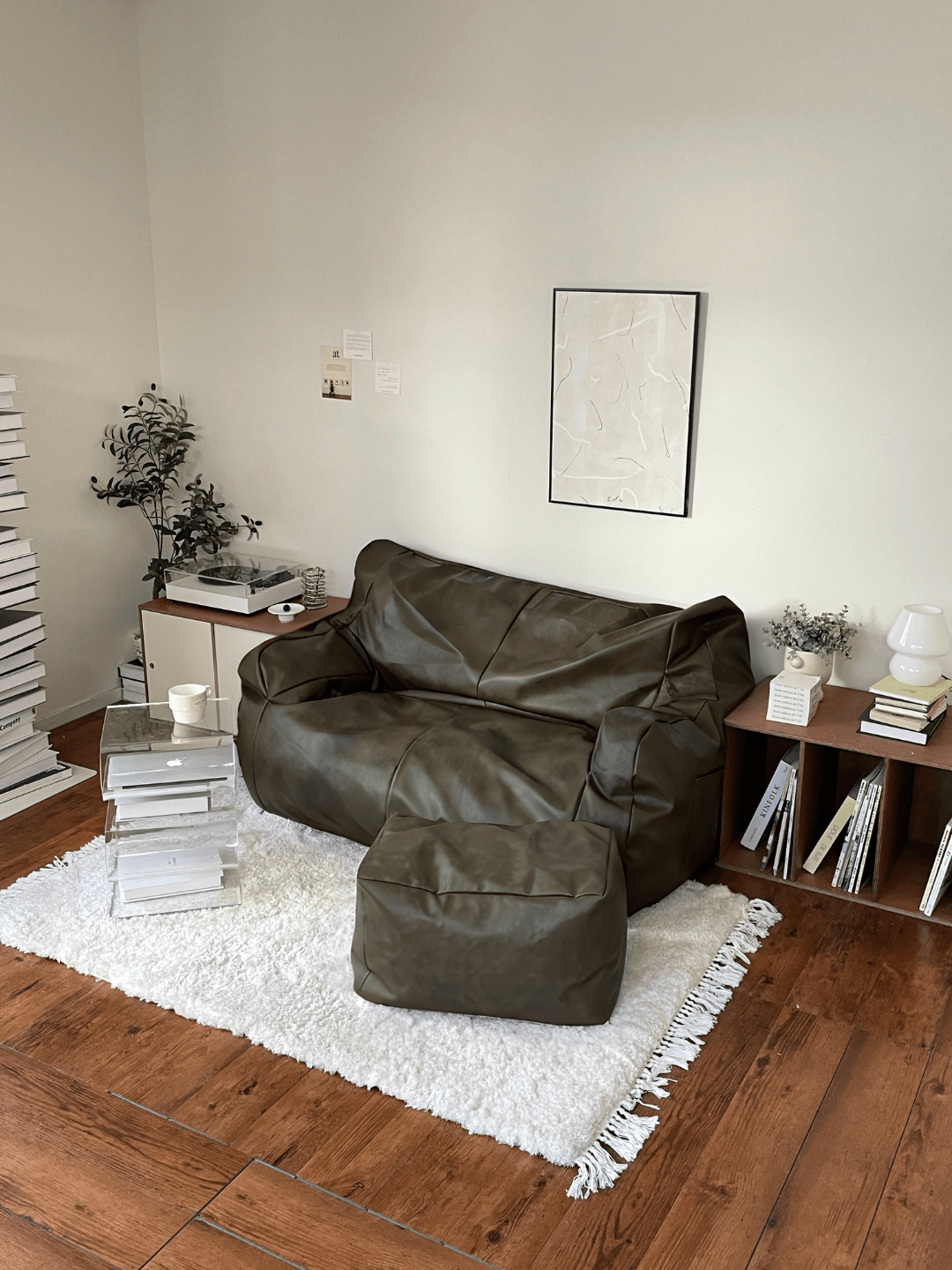 LOOSY 2人掛けビーズソファ Matte Brown loosy 2人用ソファ ブラウン LOOSY 2人掛けビーズソファ Matte Brown