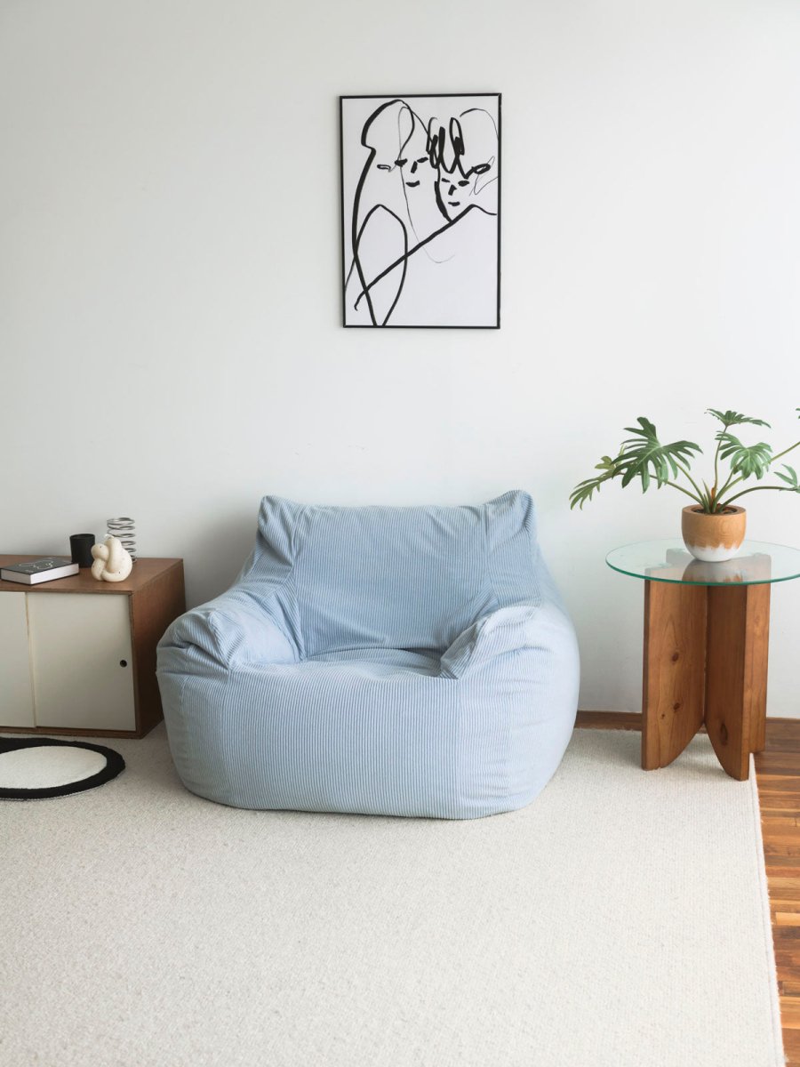 【美品】LOOSY 1人掛けビーズソファ　ネイビー loosy-or-5625-546341_1080x.jpg