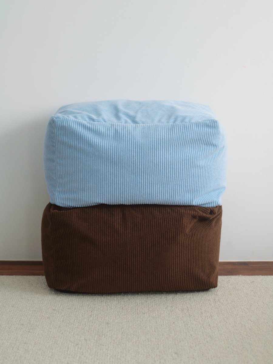 SE - 9163 - LOOSY - HUGME 1人掛けビーズソファ Powder Blue