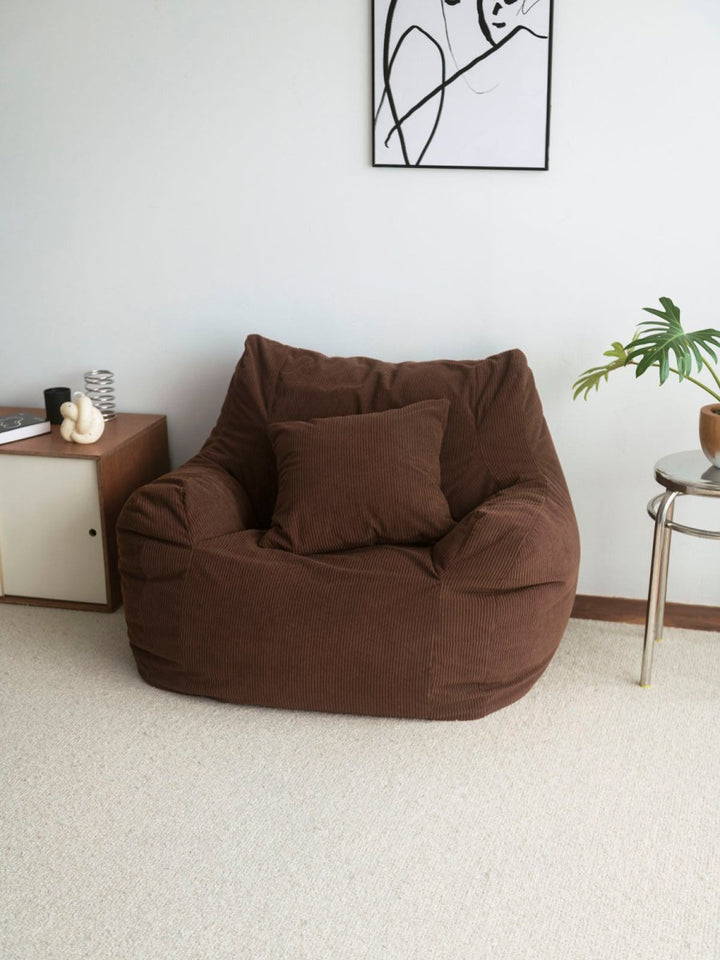 LOOSY 1人掛けビーズソファ Dark Brown｜1人用ソファ おしゃれ