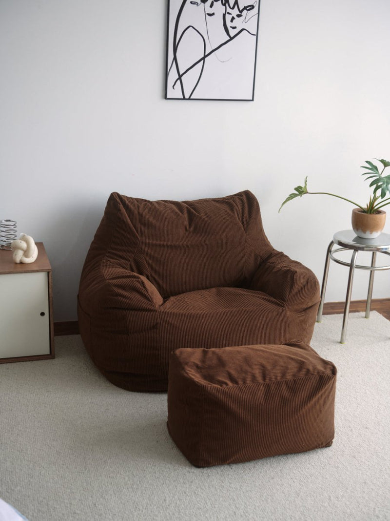 SE - 9170 - LOOSY - HUGME 1人掛けビーズソファ Dark Brown