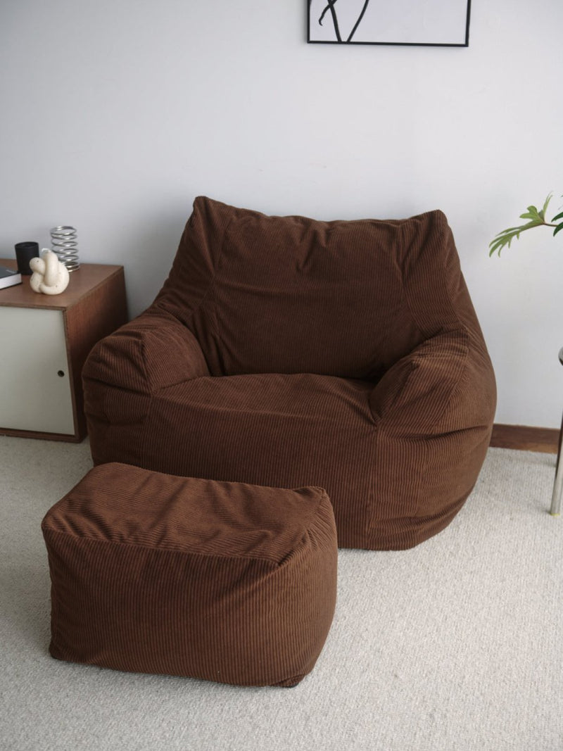SE - 9172 - LOOSY - HUGME 1人掛けビーズソファ Dark Brown