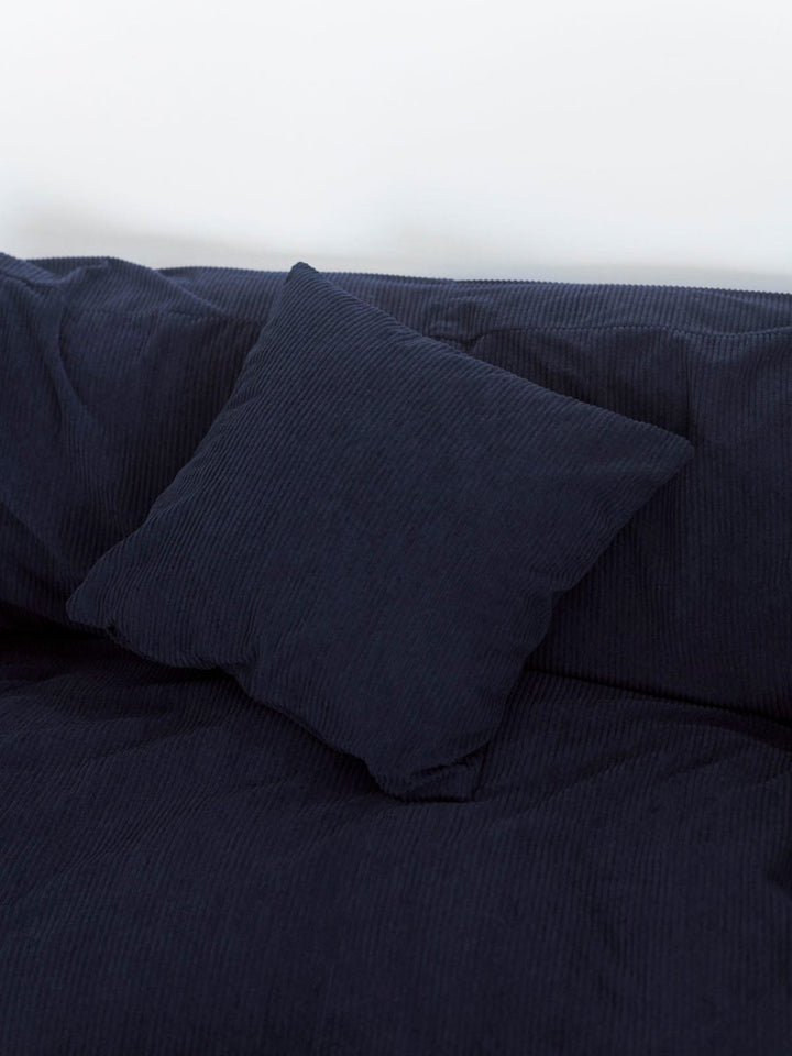 LOOSY2人掛けビーズソファ 付替カバー Dark Blue｜2人用ソファ