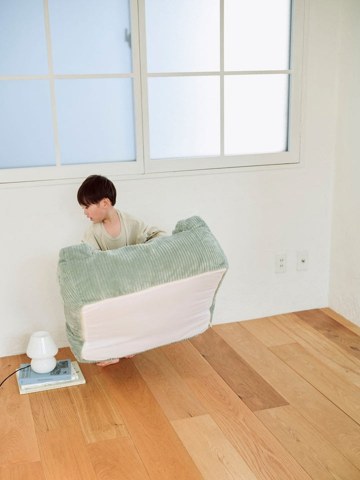 LOOSY 1人掛けビーズソファ ミニ Mint｜1人用ソファ おしゃれ