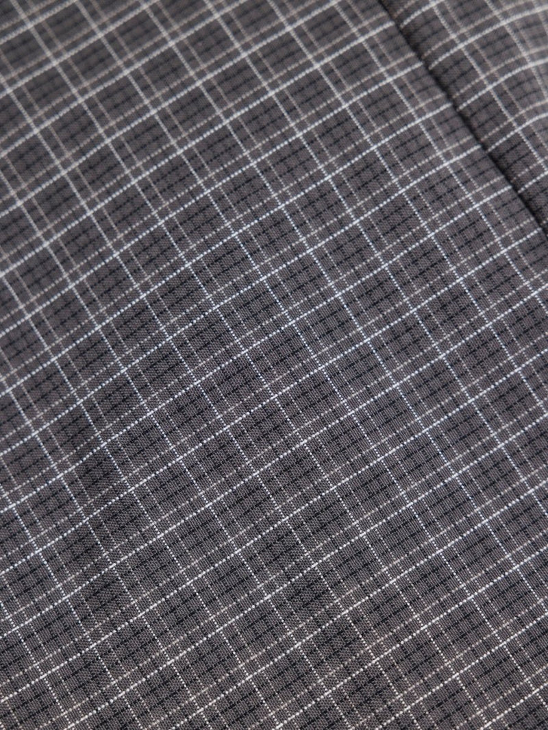 SE - 9595 - LOOSY - HUGME 2人掛けビーズソファ 付替カバー Charcoal Check