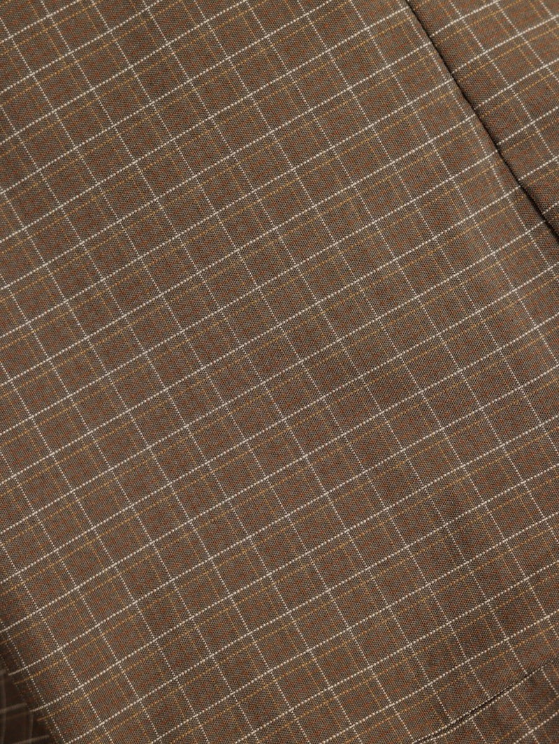 SE - 9596 - LOOSY - HUGME 2人掛けビーズソファ 付替カバー Brown Check
